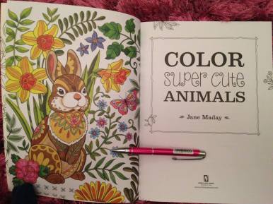 ADORABLE ANIMALS ~ Grayscale Adult Coloring Book ~ by Jane Maday
